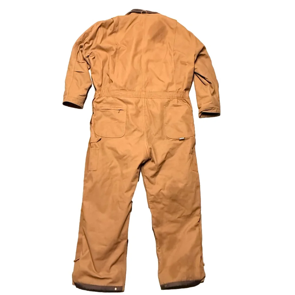 Men's BERNE. Brown XL Brown Insulated Coveralls
